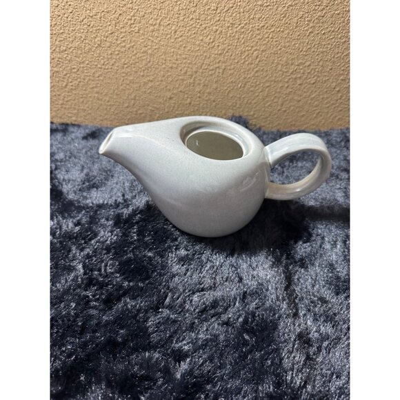 Mid Century Russel Wright Pottery Granite Coffee Tea Pot Gray Steubenville - Picture 1 of 6